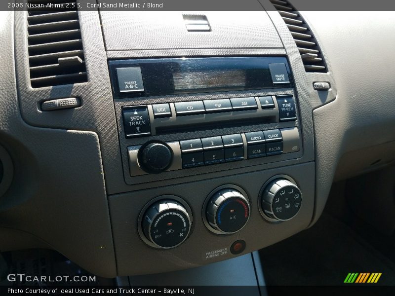 Coral Sand Metallic / Blond 2006 Nissan Altima 2.5 S