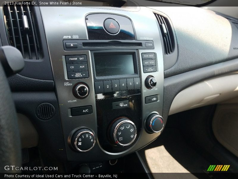 Snow White Pearl / Stone 2013 Kia Forte EX