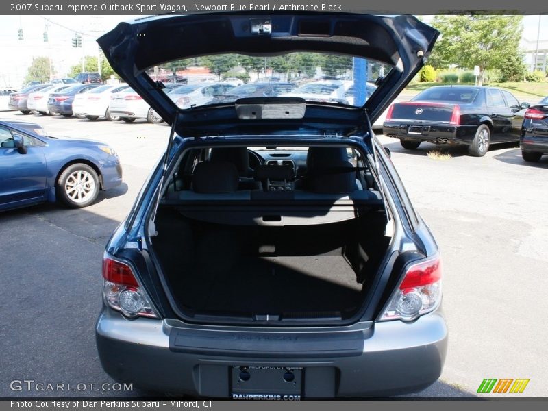 Newport Blue Pearl / Anthracite Black 2007 Subaru Impreza Outback Sport Wagon