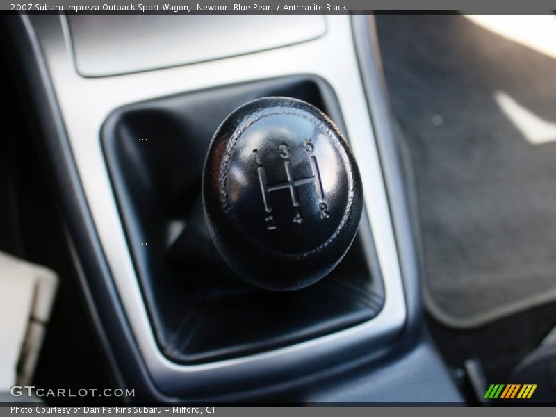 Newport Blue Pearl / Anthracite Black 2007 Subaru Impreza Outback Sport Wagon