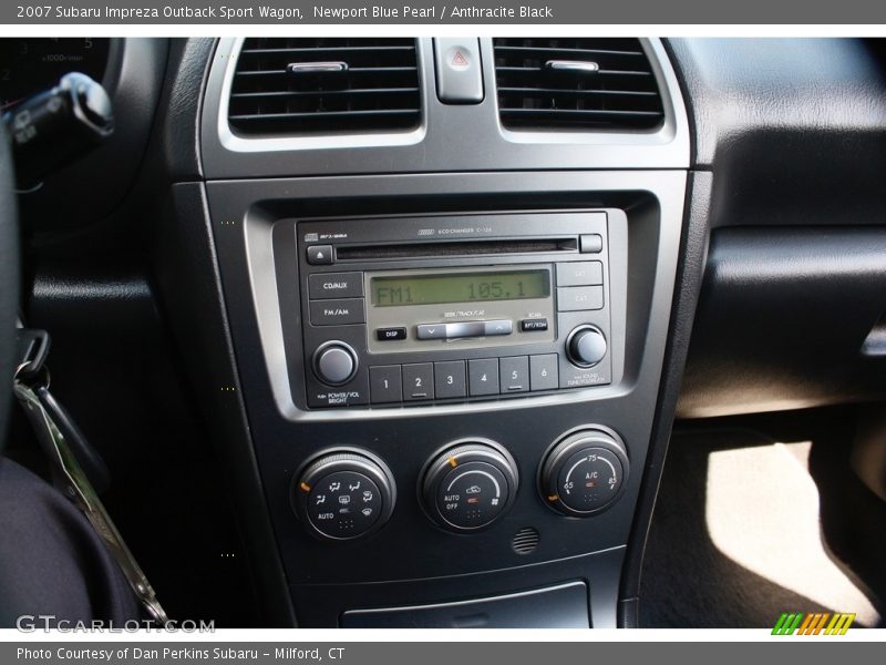 Newport Blue Pearl / Anthracite Black 2007 Subaru Impreza Outback Sport Wagon
