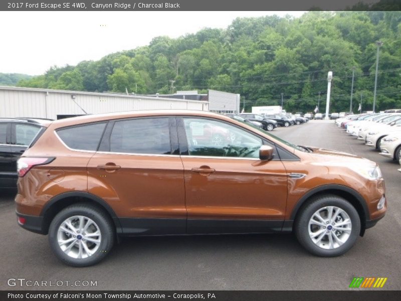 Canyon Ridge / Charcoal Black 2017 Ford Escape SE 4WD