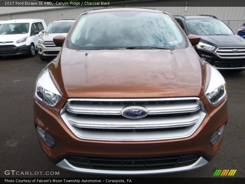 Canyon Ridge / Charcoal Black 2017 Ford Escape SE 4WD