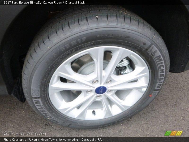 Canyon Ridge / Charcoal Black 2017 Ford Escape SE 4WD