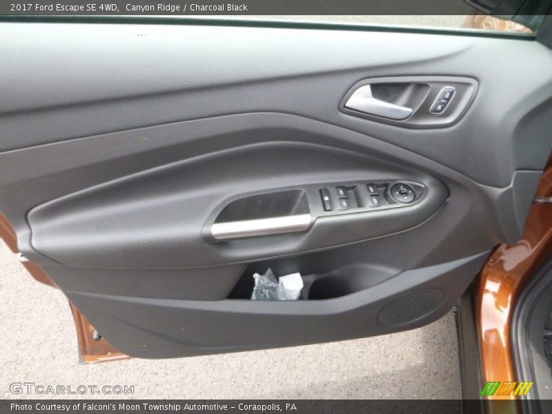 Canyon Ridge / Charcoal Black 2017 Ford Escape SE 4WD
