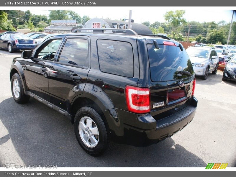 Ebony Black / Stone 2012 Ford Escape XLT V6 4WD