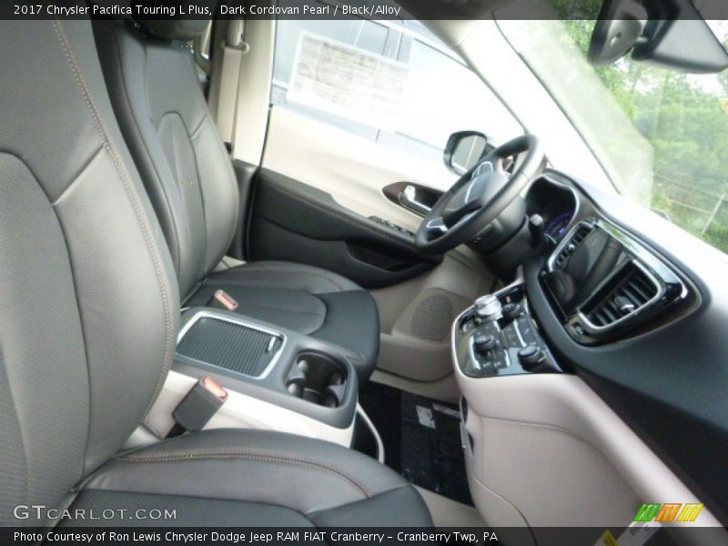 Dark Cordovan Pearl / Black/Alloy 2017 Chrysler Pacifica Touring L Plus
