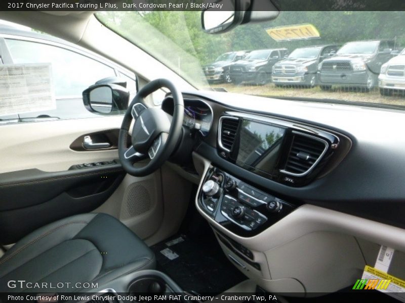 Dark Cordovan Pearl / Black/Alloy 2017 Chrysler Pacifica Touring L Plus