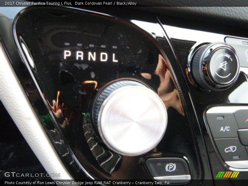 Dark Cordovan Pearl / Black/Alloy 2017 Chrysler Pacifica Touring L Plus