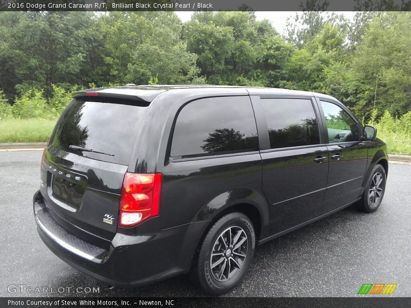 Brilliant Black Crystal Pearl / Black 2016 Dodge Grand Caravan R/T