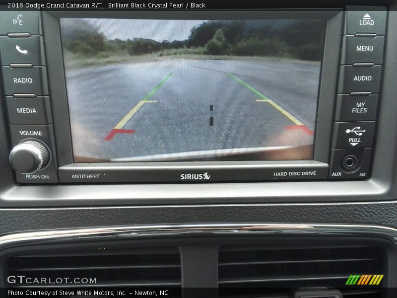Brilliant Black Crystal Pearl / Black 2016 Dodge Grand Caravan R/T