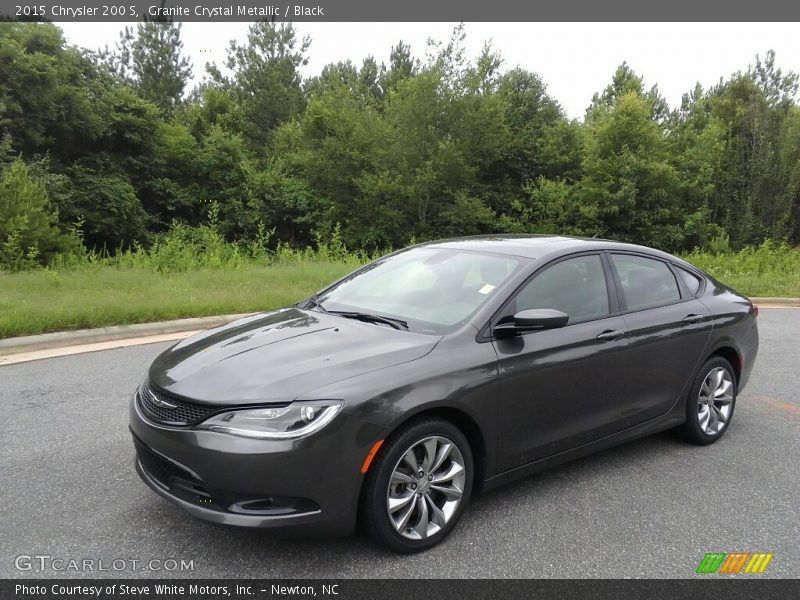 Granite Crystal Metallic / Black 2015 Chrysler 200 S