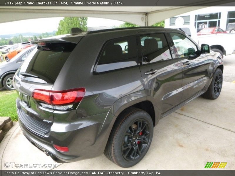 Granite Crystal Metallic / Black 2017 Jeep Grand Cherokee SRT 4x4