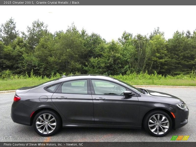 Granite Crystal Metallic / Black 2015 Chrysler 200 S