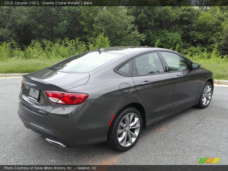 Granite Crystal Metallic / Black 2015 Chrysler 200 S