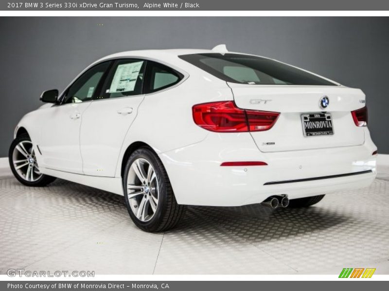 Alpine White / Black 2017 BMW 3 Series 330i xDrive Gran Turismo