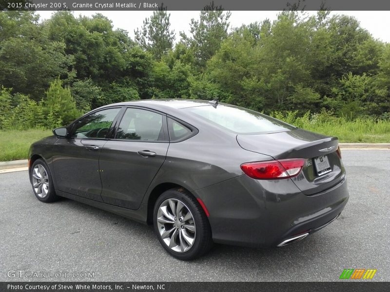 Granite Crystal Metallic / Black 2015 Chrysler 200 S