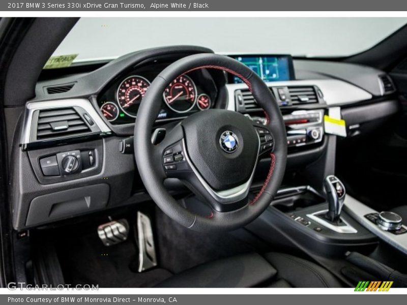 Alpine White / Black 2017 BMW 3 Series 330i xDrive Gran Turismo