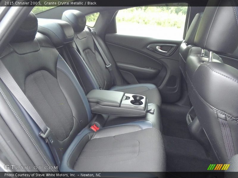 Granite Crystal Metallic / Black 2015 Chrysler 200 S