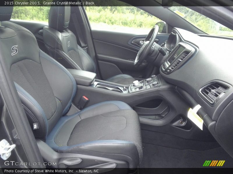 Granite Crystal Metallic / Black 2015 Chrysler 200 S