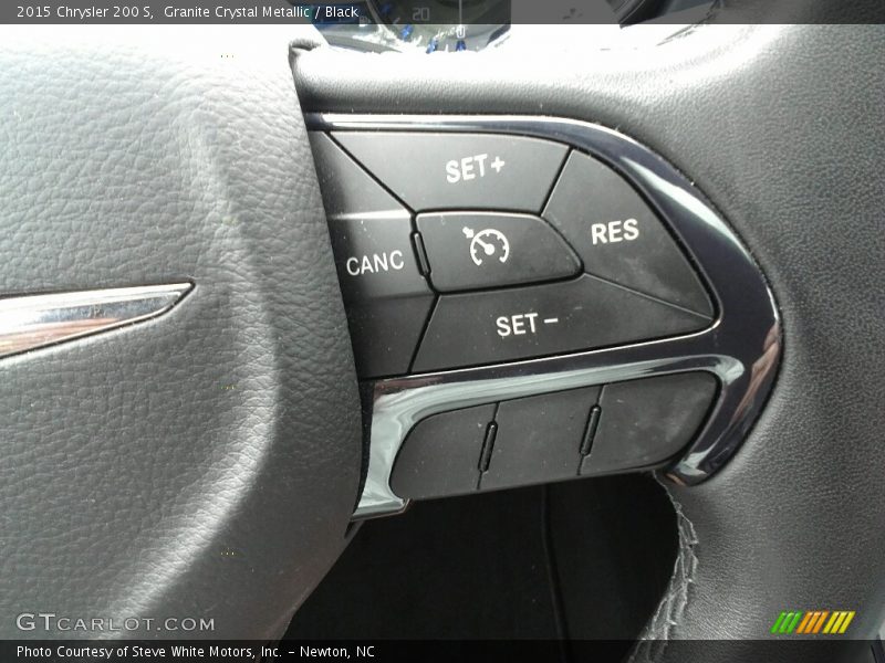 Granite Crystal Metallic / Black 2015 Chrysler 200 S