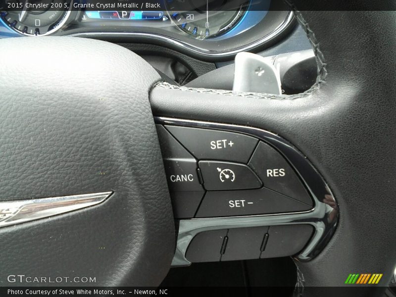 Granite Crystal Metallic / Black 2015 Chrysler 200 S