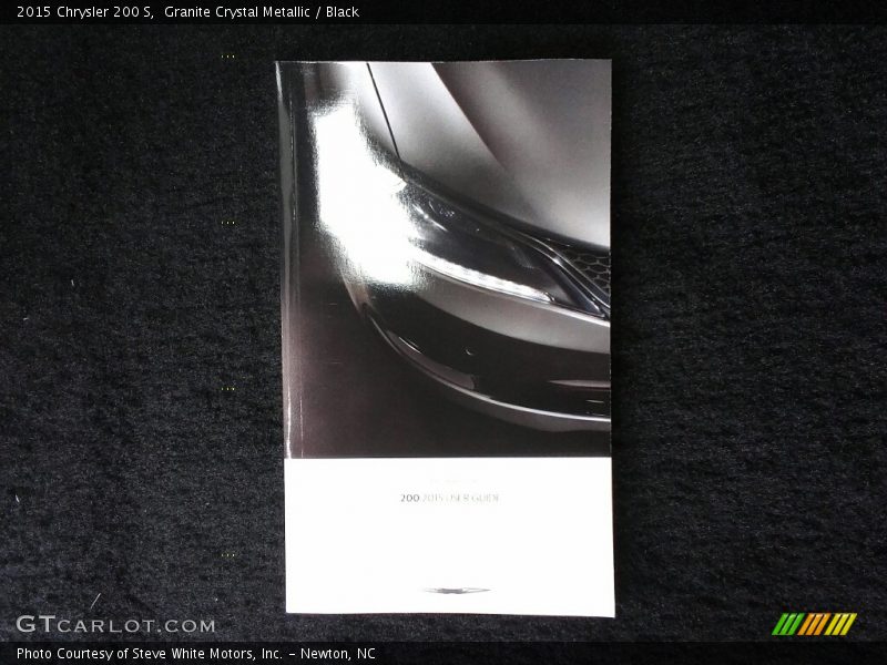 Granite Crystal Metallic / Black 2015 Chrysler 200 S