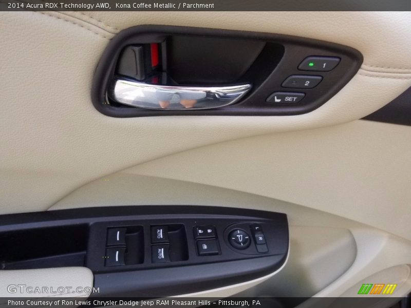Kona Coffee Metallic / Parchment 2014 Acura RDX Technology AWD