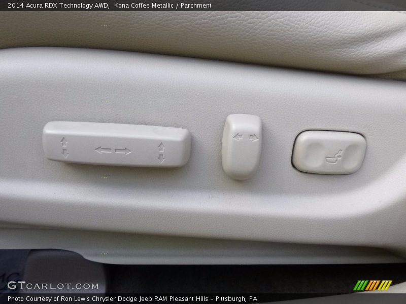 Kona Coffee Metallic / Parchment 2014 Acura RDX Technology AWD
