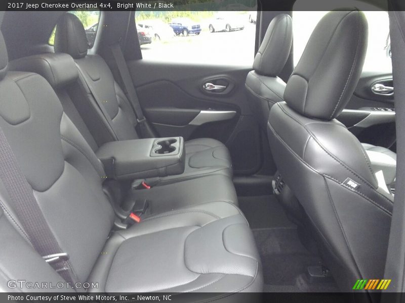 Rear Seat of 2017 Cherokee Overland 4x4