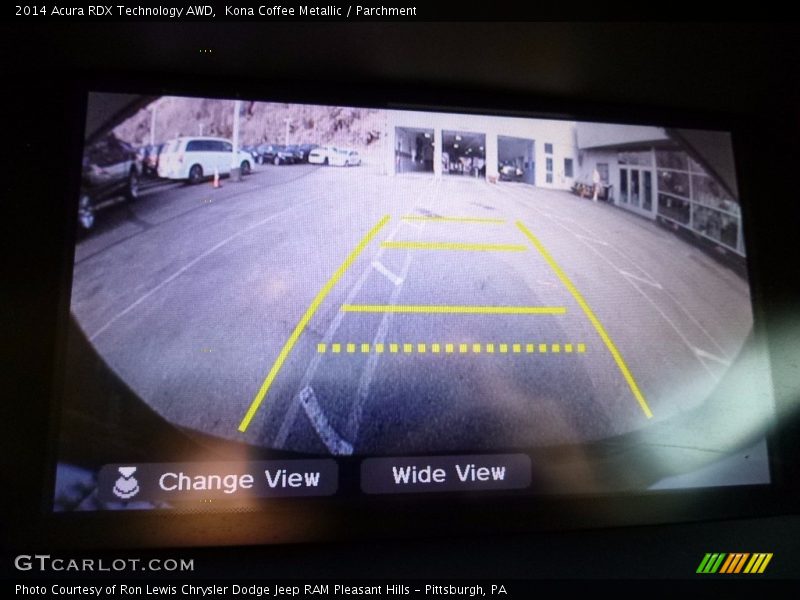Kona Coffee Metallic / Parchment 2014 Acura RDX Technology AWD
