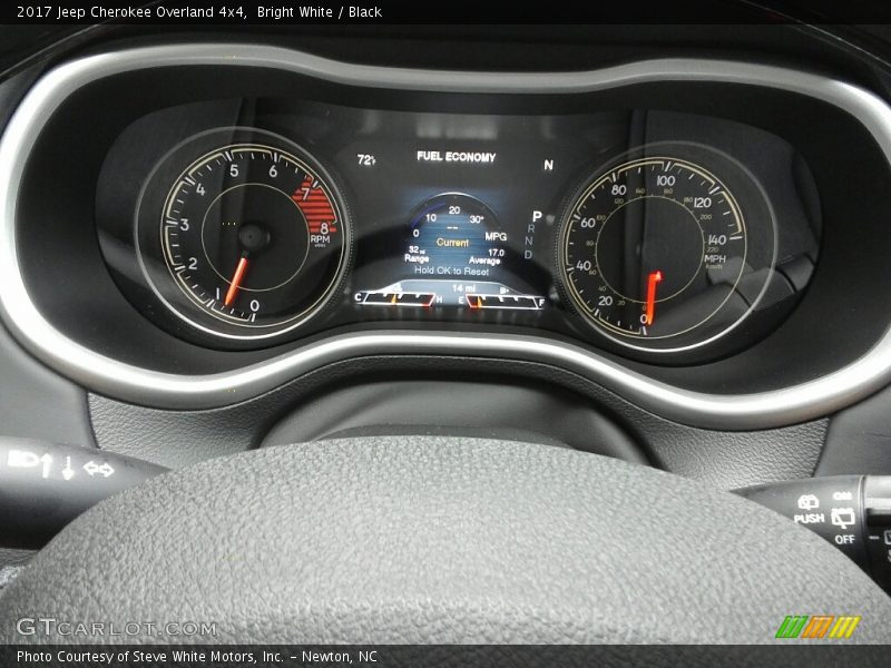  2017 Cherokee Overland 4x4 Overland 4x4 Gauges