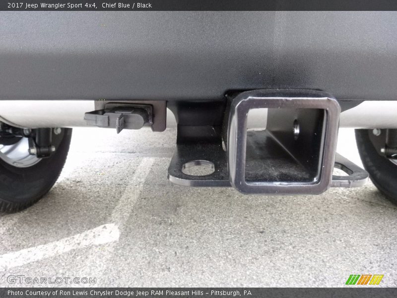 Chief Blue / Black 2017 Jeep Wrangler Sport 4x4