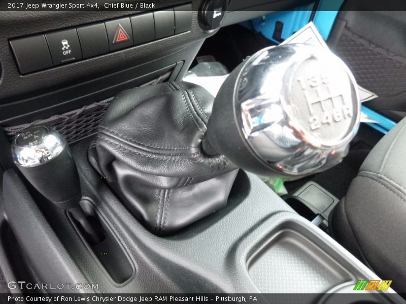 Chief Blue / Black 2017 Jeep Wrangler Sport 4x4