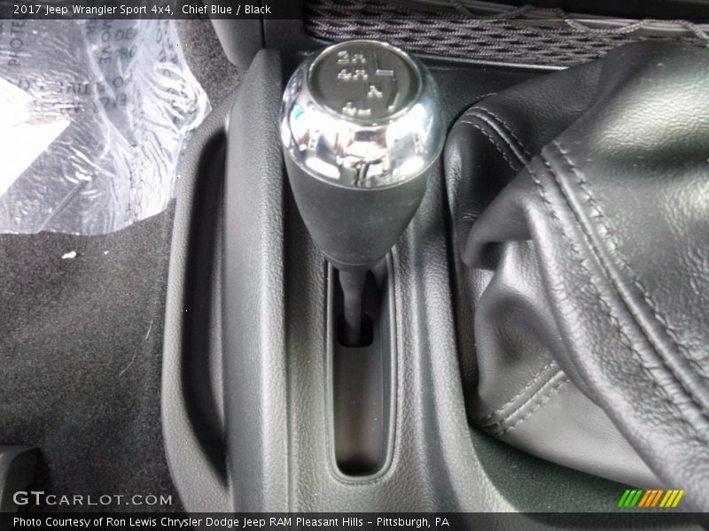 Chief Blue / Black 2017 Jeep Wrangler Sport 4x4
