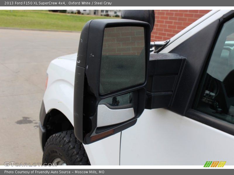 Oxford White / Steel Gray 2013 Ford F150 XL SuperCrew 4x4