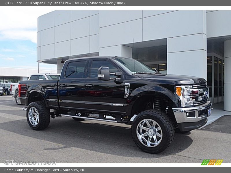 Shadow Black / Black 2017 Ford F250 Super Duty Lariat Crew Cab 4x4