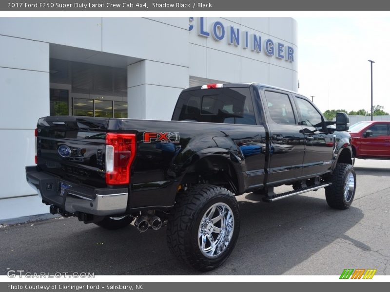Shadow Black / Black 2017 Ford F250 Super Duty Lariat Crew Cab 4x4