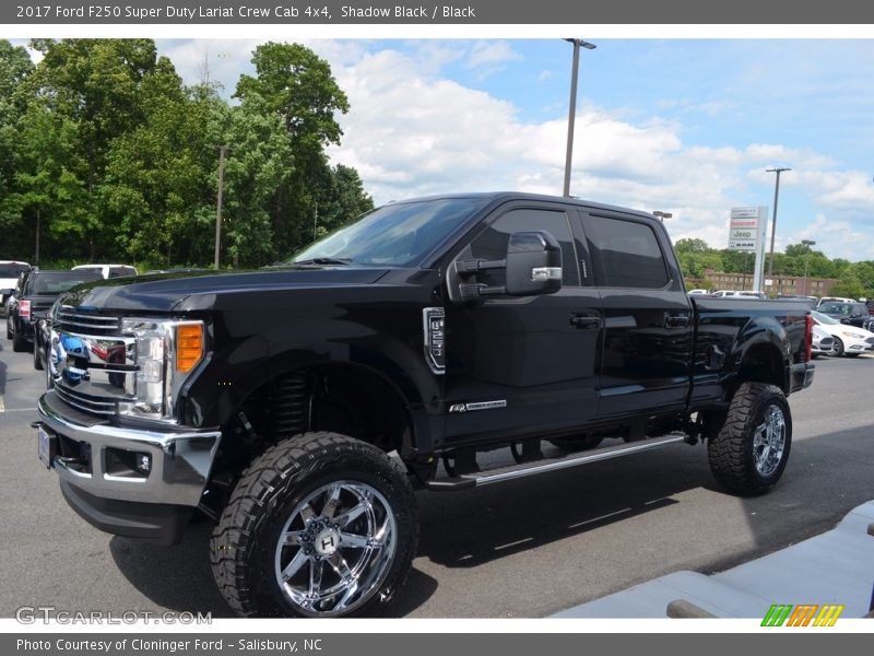 Shadow Black / Black 2017 Ford F250 Super Duty Lariat Crew Cab 4x4
