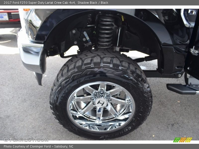 Shadow Black / Black 2017 Ford F250 Super Duty Lariat Crew Cab 4x4