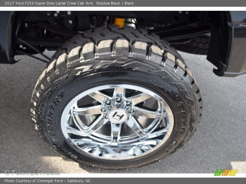 Shadow Black / Black 2017 Ford F250 Super Duty Lariat Crew Cab 4x4