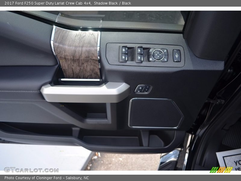 Shadow Black / Black 2017 Ford F250 Super Duty Lariat Crew Cab 4x4