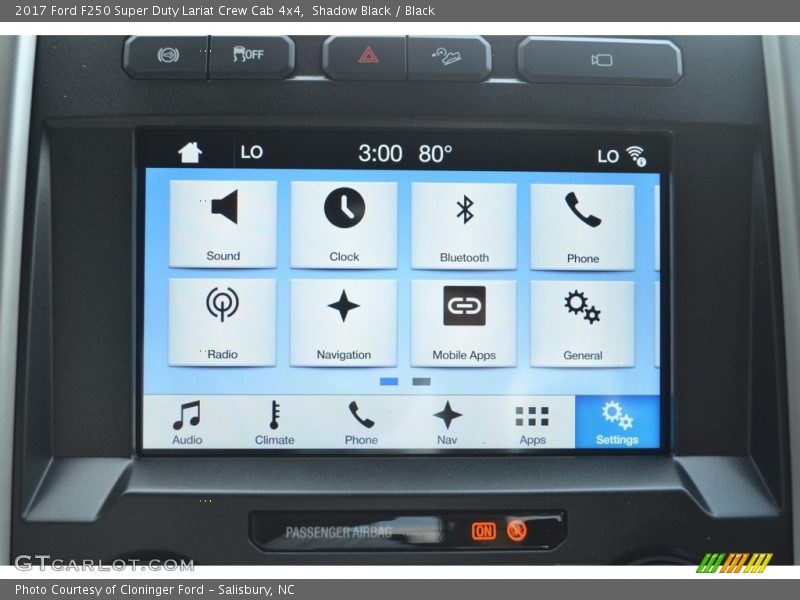 Shadow Black / Black 2017 Ford F250 Super Duty Lariat Crew Cab 4x4