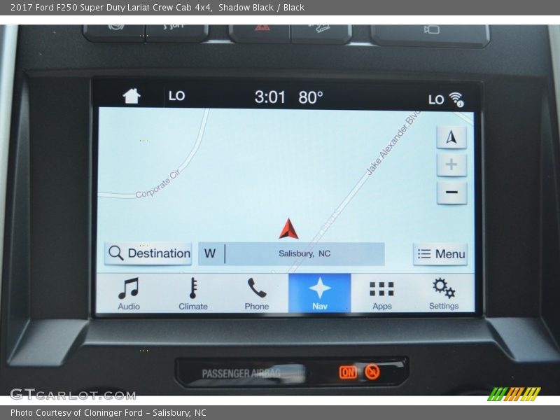 Shadow Black / Black 2017 Ford F250 Super Duty Lariat Crew Cab 4x4