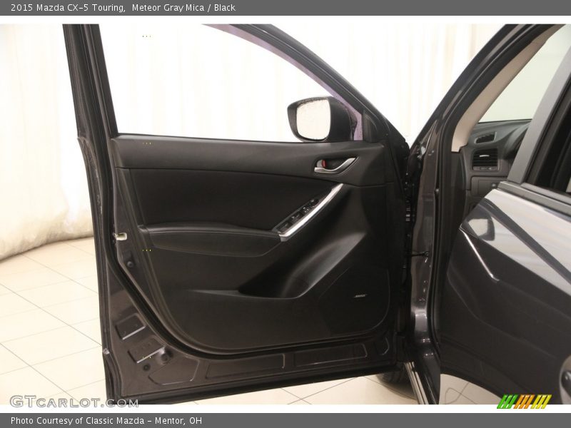 Meteor Gray Mica / Black 2015 Mazda CX-5 Touring