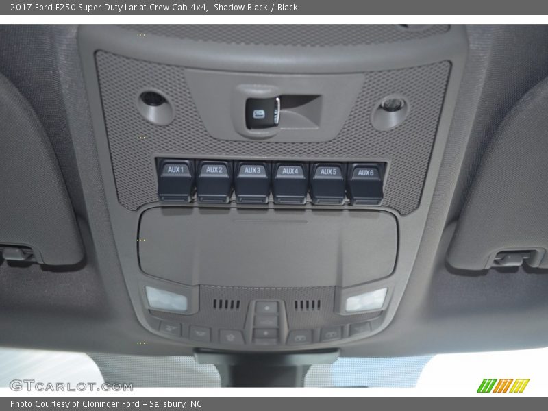 Shadow Black / Black 2017 Ford F250 Super Duty Lariat Crew Cab 4x4