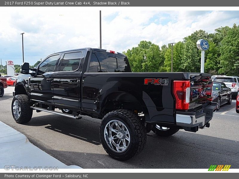 Shadow Black / Black 2017 Ford F250 Super Duty Lariat Crew Cab 4x4