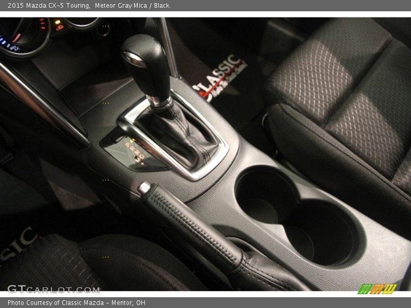 Meteor Gray Mica / Black 2015 Mazda CX-5 Touring