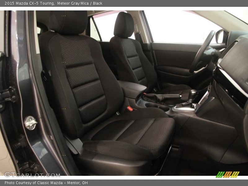 Meteor Gray Mica / Black 2015 Mazda CX-5 Touring