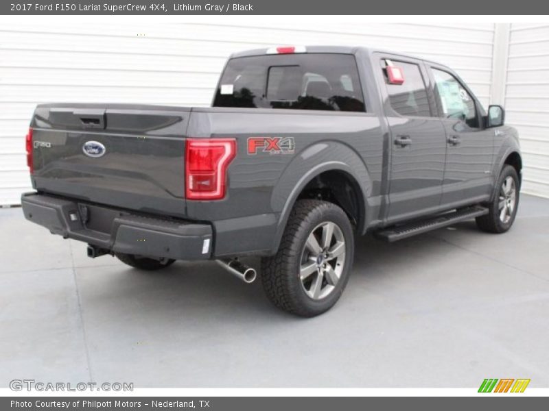 Lithium Gray / Black 2017 Ford F150 Lariat SuperCrew 4X4